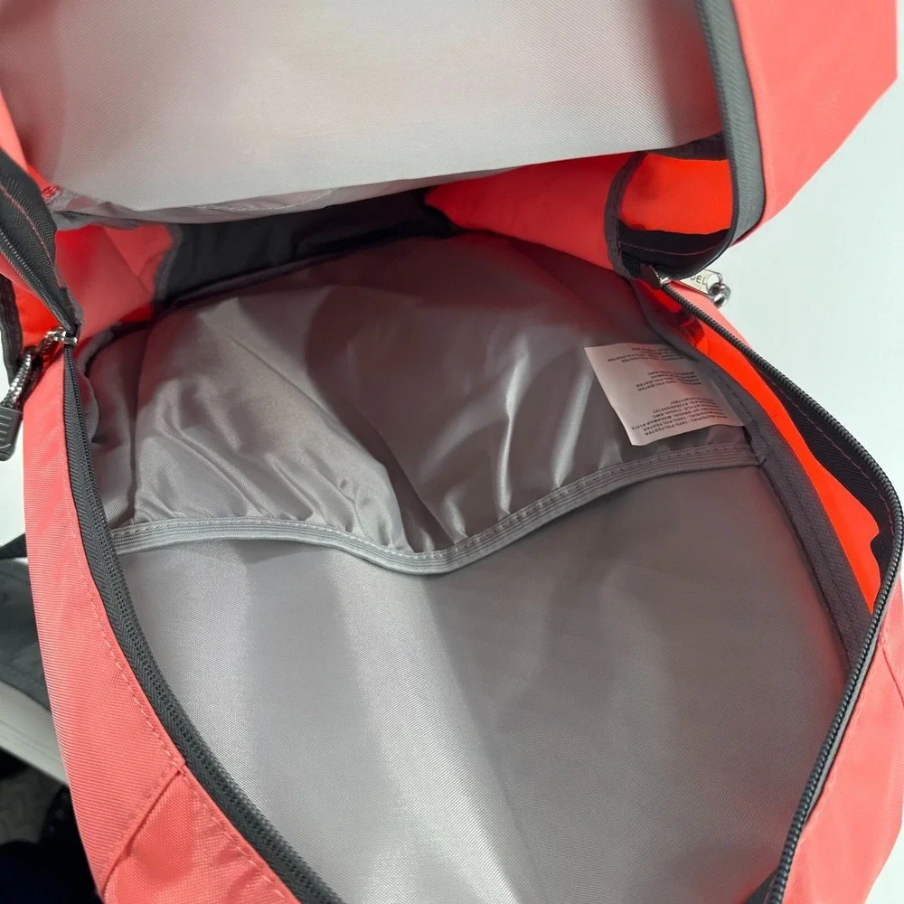 Fuel Sport Tier Coral Multi Pocket Laptop Sleeve Zip School Bag Backpack - NEW